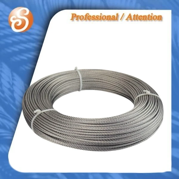 Nóng 7x 7 3. 0 mm dây thép mạ kẽm để cung cấp siêu thị phần cứng