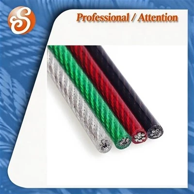 Dây thép bọc PVC 6x19Fi+IWRC 2mm