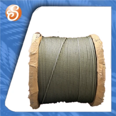 Dây cáp thép chịu lực 1770MPa cho cần cẩu 6X19+FC