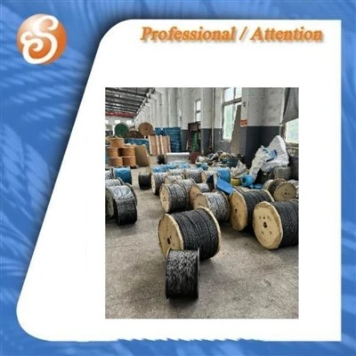 6x 37+ fc nặng - cáp thép nhiệm vụ với dây thép lõi sợi